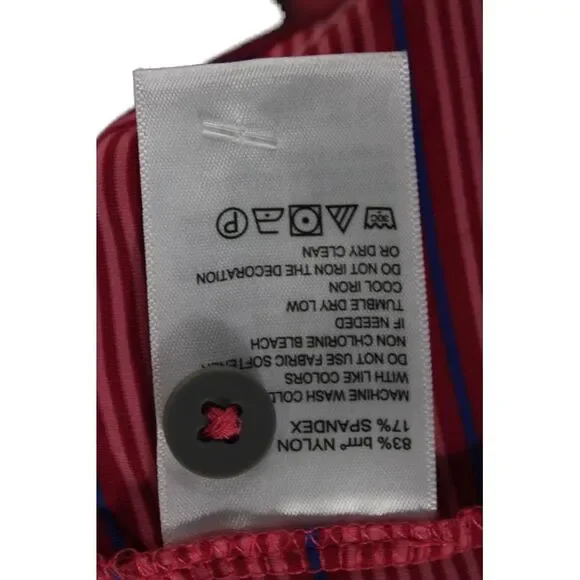 Tommy Bahama Mens Striped Polo Shirt Pink Blue Size Extra Extra Extra Large Big - Picture 5 of 7